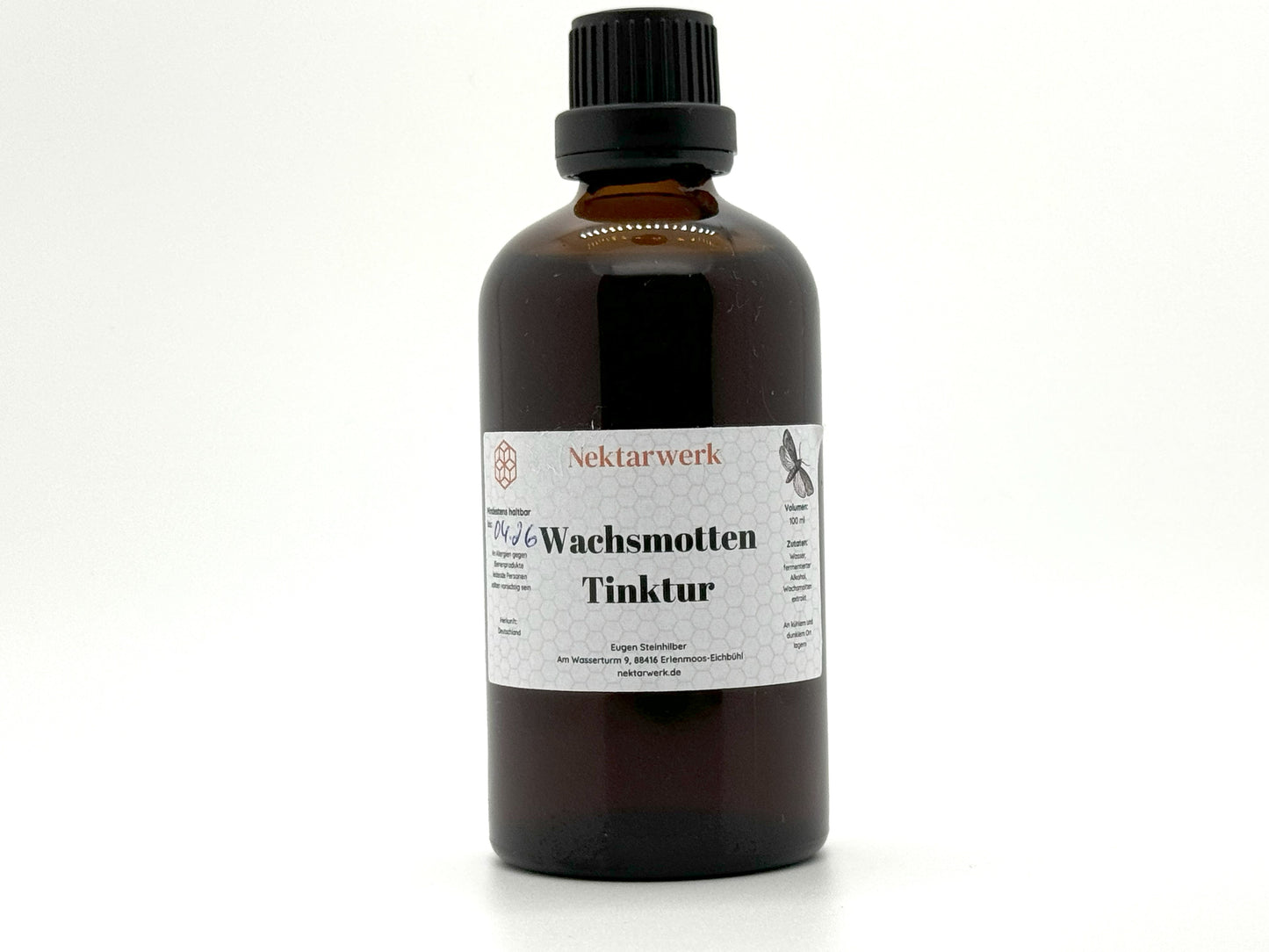 Wachsmottentinktur, Ognevka, Bienenmotte, Gesundheit, Tinktur,