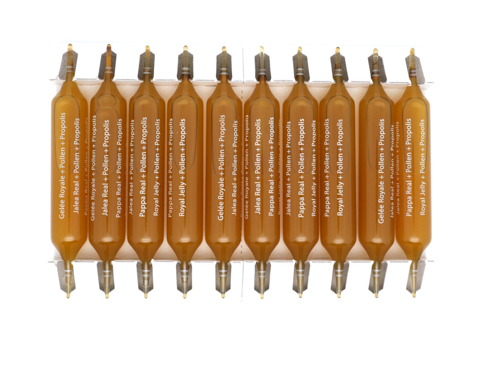 Gesundheit, BioBee, Tonique, Ampullen, Propolis, Pollen, Gelée Royale, Prophylaxe