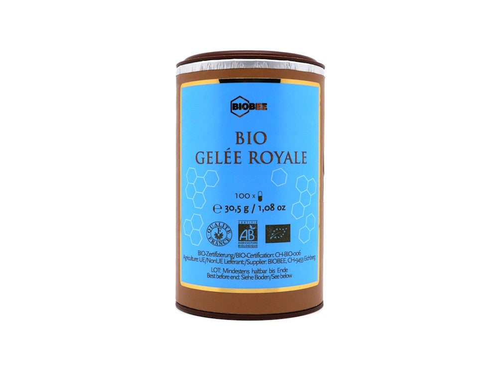 Gelée Royale Kapseln, Bio, Qualität, Königinnen Futtersaft