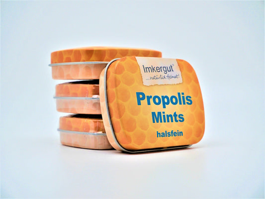 Propolis Mints, Minzbonbons, Frischer Atem, Gesunder Atem, Propolis BonBons